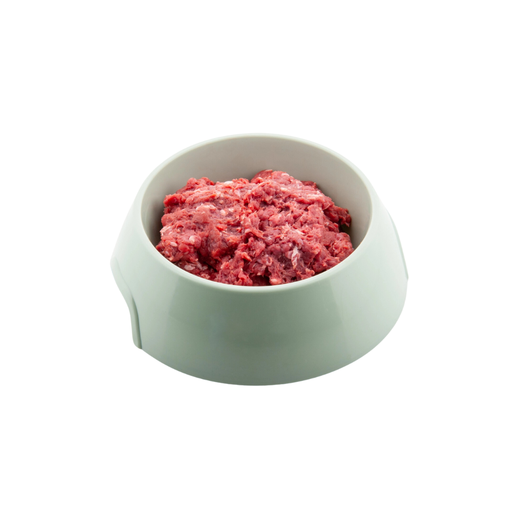 wild oz pet food venison mince bowl