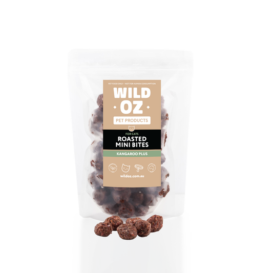 Roasted Mini Bites for Cats - Kangaroo Plus