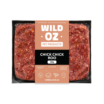 chick chick roo meals for pets 250g