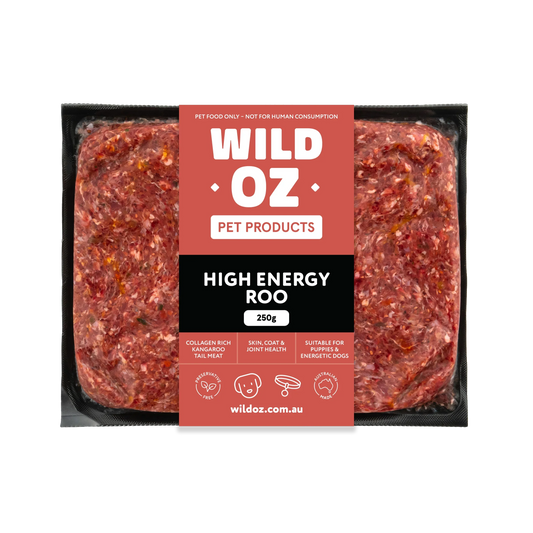 high energy kangaroo meals for pets 250g