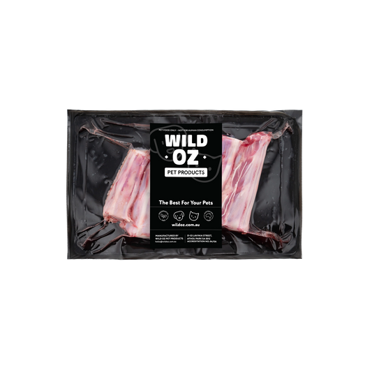 wild oz pet food kangaroo tail tip 6 pieces