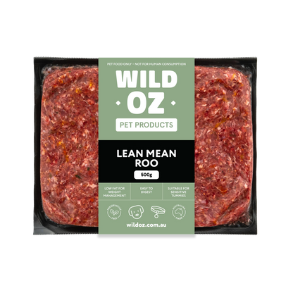lean mean raw meat meals for pets 500g