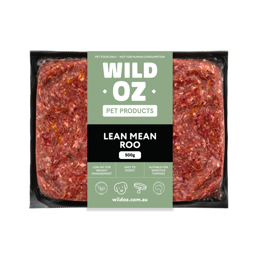 lean mean raw meat meals for pets 500g